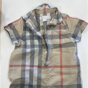 Burberry Button Up Suit